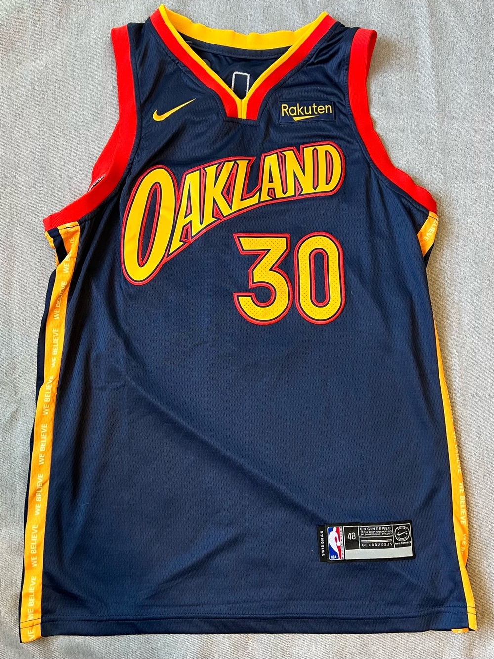 Nike Golden State Warriors "Oakland Forever" City Edition | Steph Curry #30